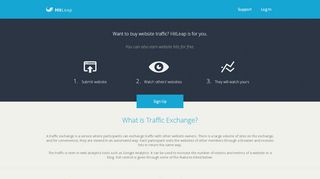 
                            2. Traffic Exchange - Website Traffic by HitLeap