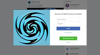 
                            4. Traffic Hurricane How to Sign Up... - Traffic Hurricane | Facebook