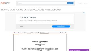 
                            12. TRAFFIC MONITORING CCTV GAP CLOSURE PROJECT, PL PDF