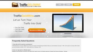 
                            4. TrafficGOLDMINE – Affiliate Network » FAQ