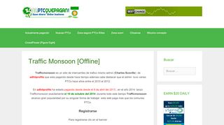 
                            12. trafficmonsoon [Offline] - PTC que pagan 2019 febrero actualizado