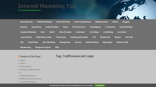 
                            10. Trafficwave.net Login – Internet Marketing Tips