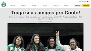 
                            12. Traga seus amigos pro Couto! - Coritiba Foot Ball Club