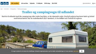 
                            10. Trailer og campingvogn til udlandet - FDM
