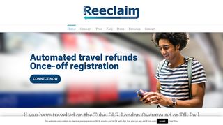 
                            7. Train Reeclaim - Free Automated Refunds for Delayed TfL Journeys