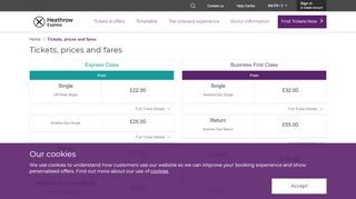 
                            5. Train Tickets to Heathrow from London | Heathrow Express