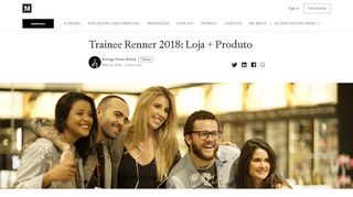 
                            6. Trainee Renner 2018: Loja + Produto – Inquietaria