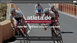 
                            2. Training 2.0 - atleta.de - Die Trainingsplattform