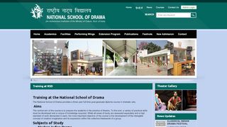 
                            5. Training at NSD - National School of Drama