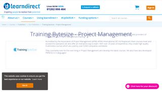 
                            12. Training Bytesize - Project Management | learndirect