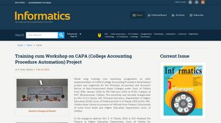 
                            2. Training cum Workshop on CAPA (College Accounting Procedure ...