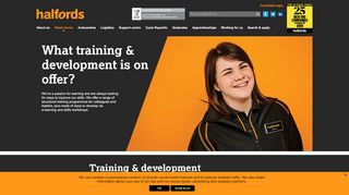 
                            7. Training & Development in Halfords Retail | Halfords Careers