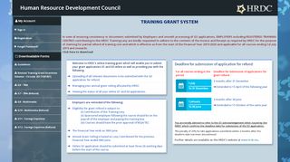 
                            4. training grant system - HRDC