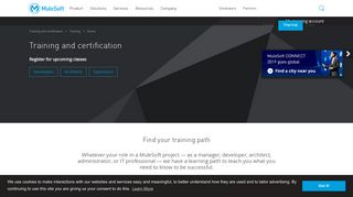 
                            1. Training home page - Training and certification - MuleSoft