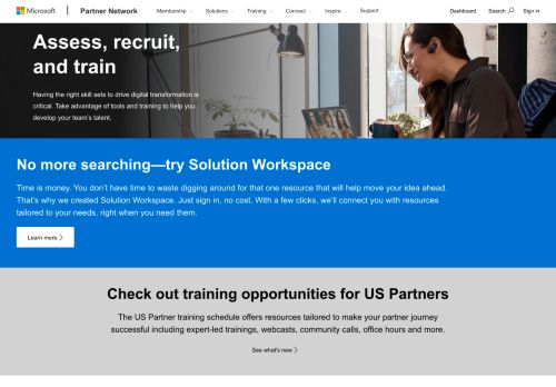 
                            7. Training - Microsoft Partner Network