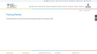 
                            9. Training Partner | National Skill Development Corporation (NSDC)