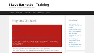 
                            2. Training Programs — I Love Basketball Training