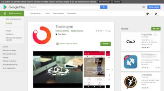 
                            6. Trainingym - Aplicaciones en Google Play