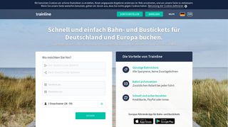 
                            3. Trainline | Buchen Sie günstige Bahn- und Bustickets für Deutschland ...