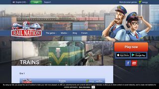 
                            4. Trains - Free browser-based online strategy game - Rail Nation