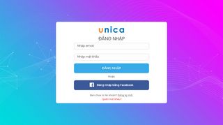 
                            10. Trang quản trị tài khoản Unica.vn