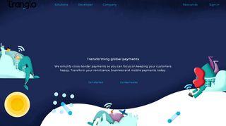 
                            9. Tranglo: Seamless, instant & cross-border payment platform