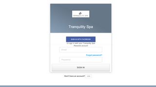 
                            5. Tranquility Spa - Login - Perkville