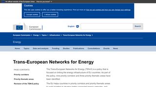 
                            6. Trans-European Networks for Energy | Energy - European Commission