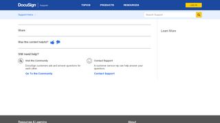 
                            11. Transaction Rooms Login Page Update | DocuSign Support Center