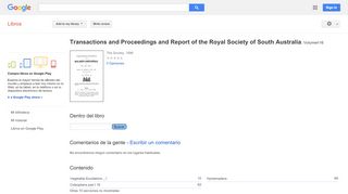 
                            13. Transactions and Proceedings and Report of the Royal Society of ...