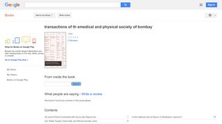 
                            13. transactions of th emedical and physical society of bombay