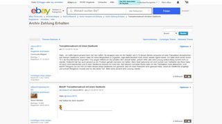 
                            6. Transaktionsabruch mit einem Gastkonto - eBay Community