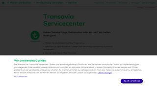 
                            10. Transavia-Kundenservice – Informationen zum Fliegen