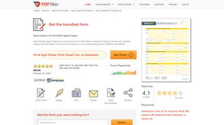 
                            7. Transfast Form - Fill Online, Printable, Fillable, Blank | PDFfiller