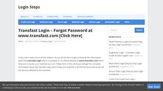 
                            6. Transfast Login – Forgot Password at www.transfast.com [Click Here ...