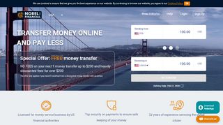 
                            8. Transfer Money Online with Nobel Financial