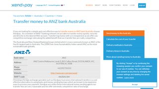 
                            6. Transfer money to ANZ bank Australia | Xendpay