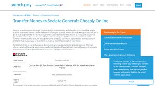 
                            13. Transfer Money to Societe Generale Cheaply Online | Xendpay