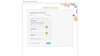 
                            5. Transfer Your Points Login