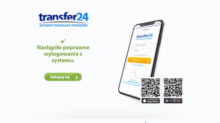 
                            4. Transfer24 - Szybkie przekazy pieniężne - System Transfer24