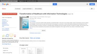 
                            7. Transformation of Healthcare with Information Technologies