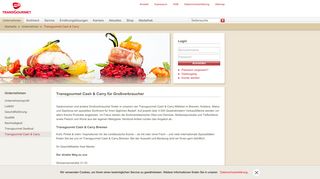 
                            3. Transgourmet Cash & Carry | Startseite