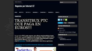 
                            5. TRANSITBUX ~ Negocios por Internet GT