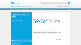
                            12. Transitioning to 3T MRI - TiP-Ed Online - Online Libraries - Education
