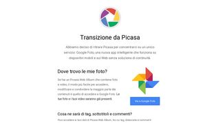 
                            12. Transizione da Picasa - Google