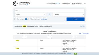 
                            7. Translate login in Tagalog with contextual examples