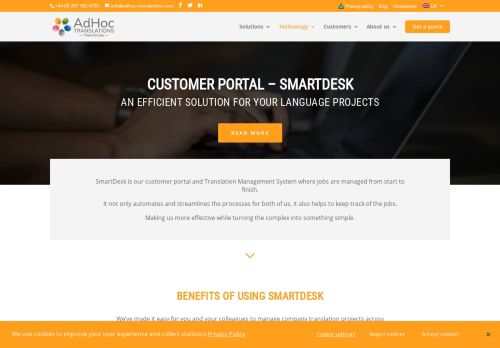 
                            6. Translation Management System - SmartDesk - AdHoc Translations