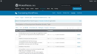 
                            13. Translations < Tajik < Development Readme (trunk) < GlotPress ...