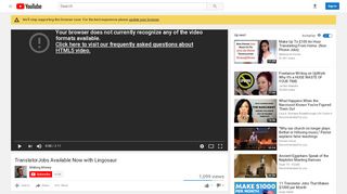 
                            6. TranslatorJobs Available Now with Lingosaur - YouTube