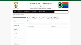 
                            7. Transnet Pension Fund Act: Pension Fund Rules | South African ...